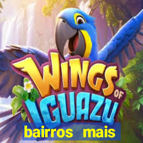 bairros mais perigosos de bh