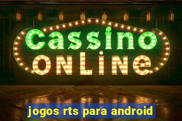 jogos rts para android