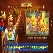 app pagando para jogar