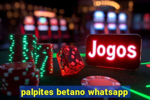 palpites betano whatsapp