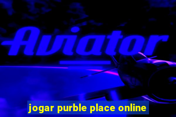 jogar purble place online