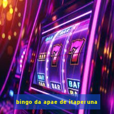 bingo da apae de itaperuna