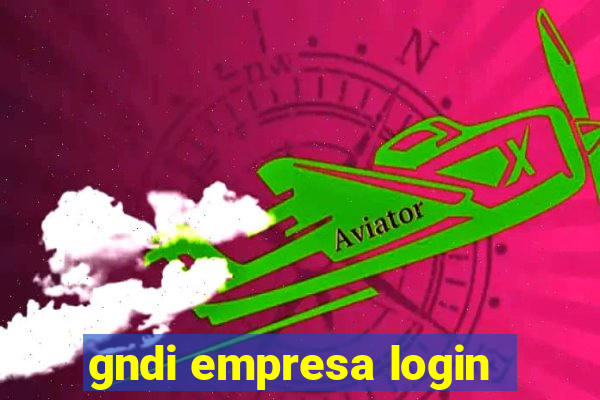 gndi empresa login