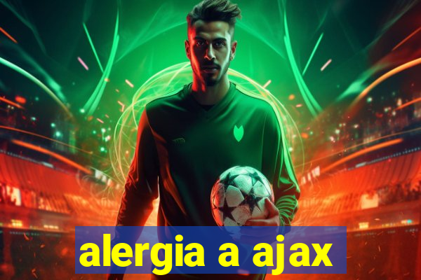 alergia a ajax