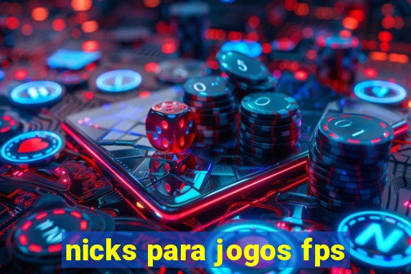 nicks para jogos fps