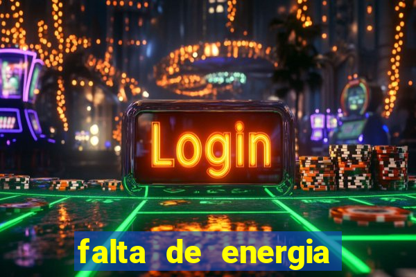 falta de energia em caucaia