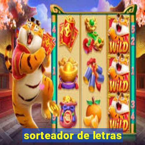 sorteador de letras