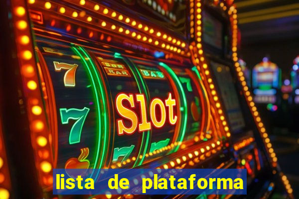 lista de plataforma de jogos