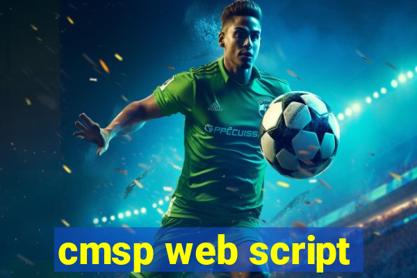 cmsp web script