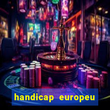 handicap europeu empate - 1