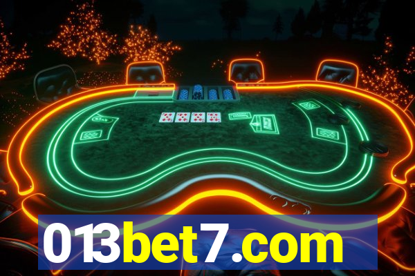 013bet7.com