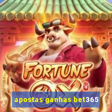 apostas ganhas bet365