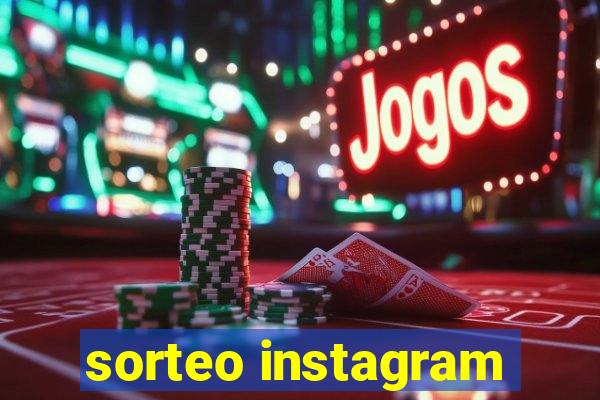 sorteo instagram