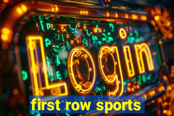 first row sports