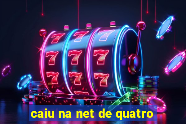 caiu na net de quatro