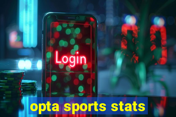 opta sports stats