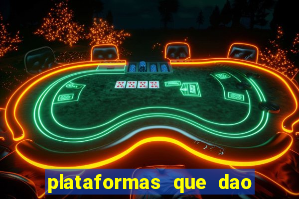 plataformas que dao dinheiro para jogar