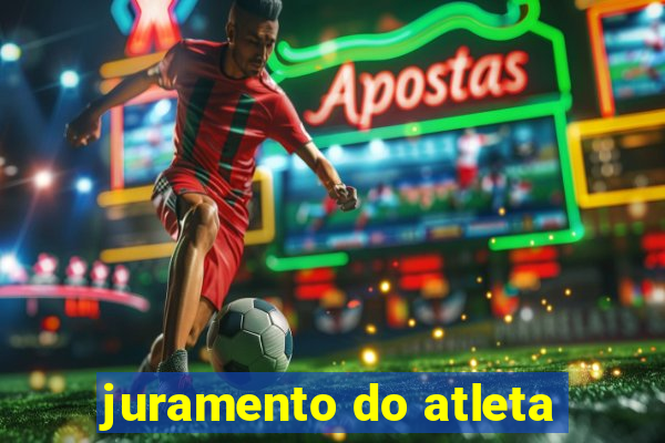 juramento do atleta