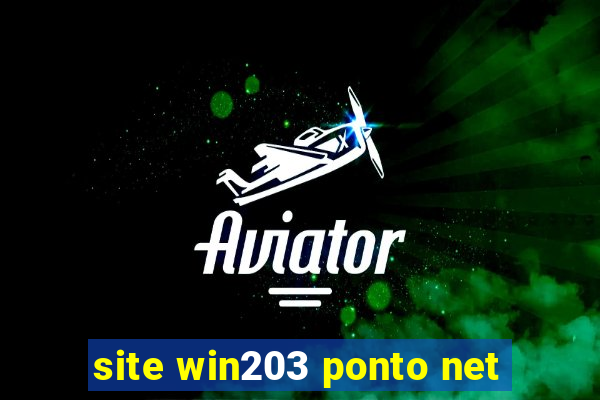 site win203 ponto net