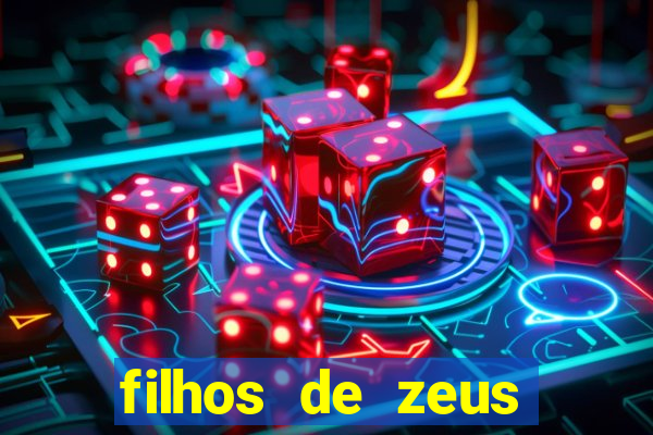 filhos de zeus mitologia grega