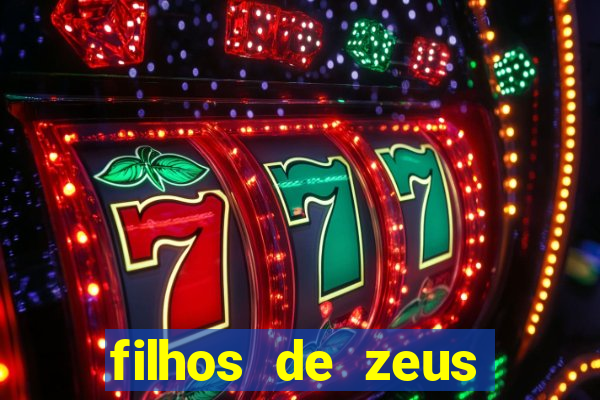 filhos de zeus mitologia grega