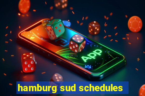 hamburg sud schedules