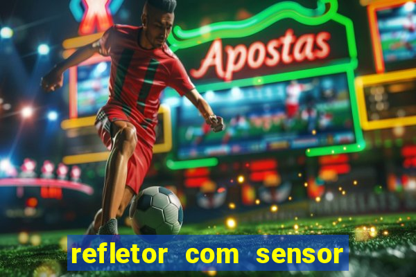 refletor com sensor noturno como instalar