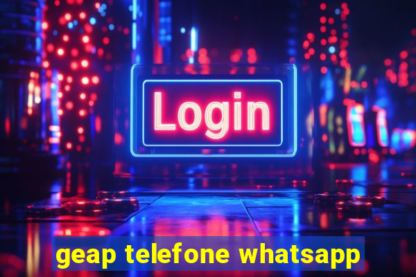 geap telefone whatsapp