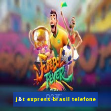 j&t express brasil telefone