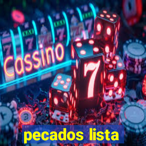 pecados lista