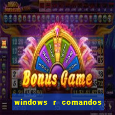 windows r comandos para limpar