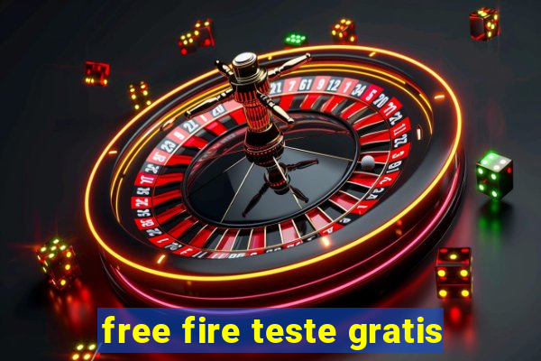 free fire teste gratis