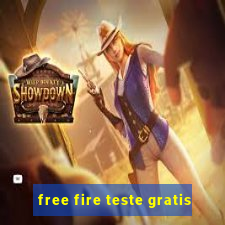 free fire teste gratis