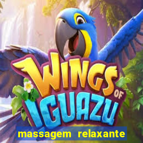 massagem relaxante em betim