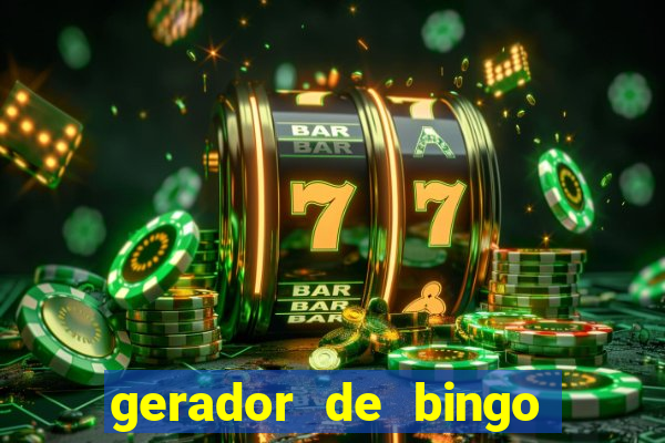 gerador de bingo de palavras