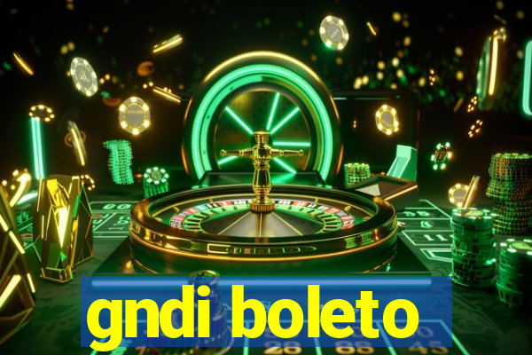 gndi boleto