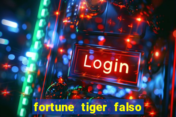 fortune tiger falso para brincar