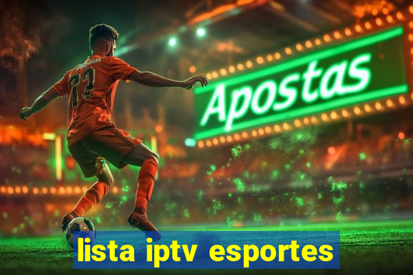 lista iptv esportes