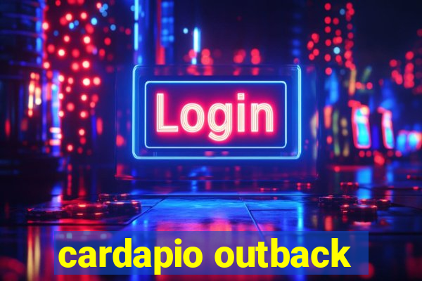 cardapio outback