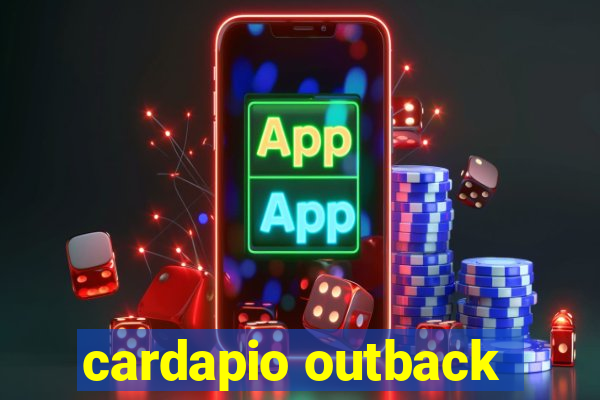 cardapio outback