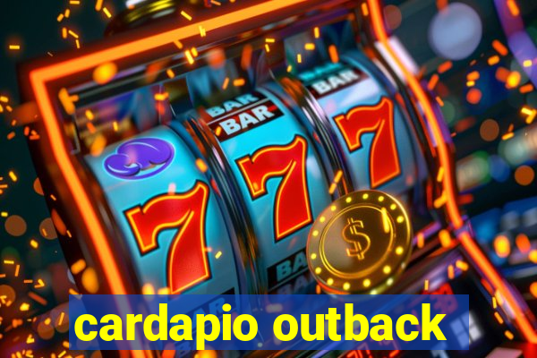 cardapio outback