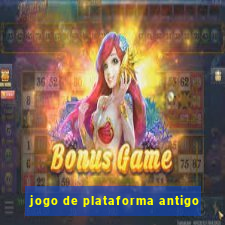 jogo de plataforma antigo