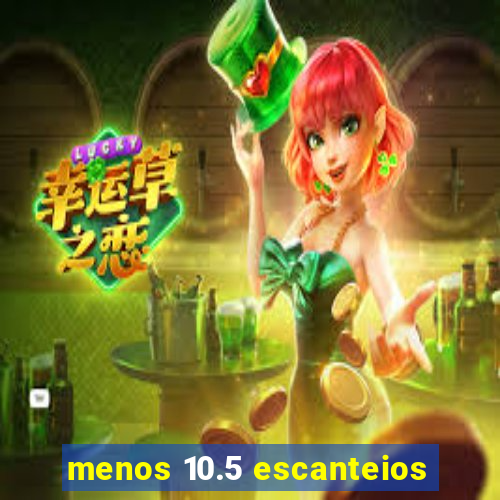 menos 10.5 escanteios