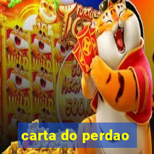 carta do perdao