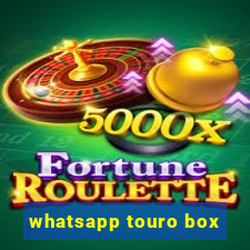 whatsapp touro box