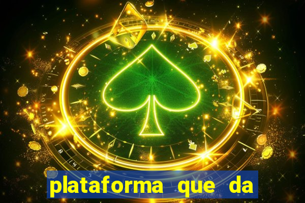 plataforma que da bonus de registro