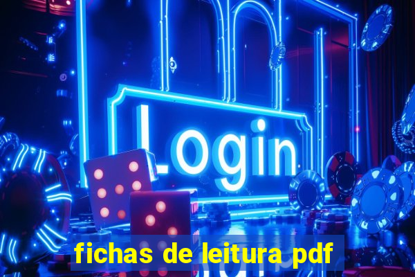 fichas de leitura pdf