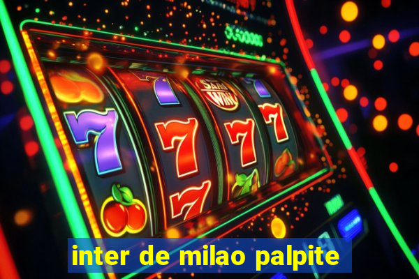 inter de milao palpite