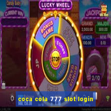 coca cola 777 slot login