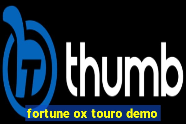 fortune ox touro demo